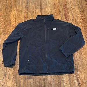 The North Face XXL light jacket Black with shell
